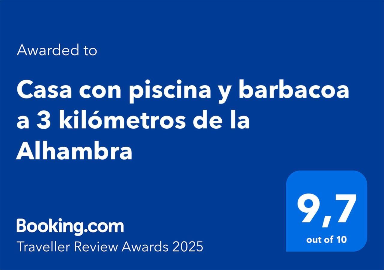 Casa Con Piscina Y Barbacoa A 3 Kilometros De La Alhambra Huétor Vega Exterior foto