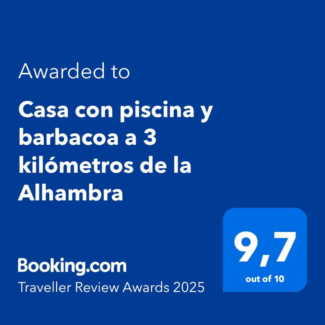 Casa Con Piscina Y Barbacoa A 3 Kilometros De La Alhambra Huétor Vega Exterior foto